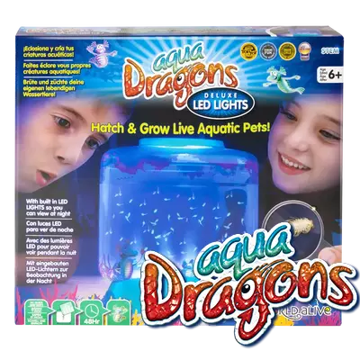 World Alive Aqua Dragons Vízalatti Él?világ - LED Világítással